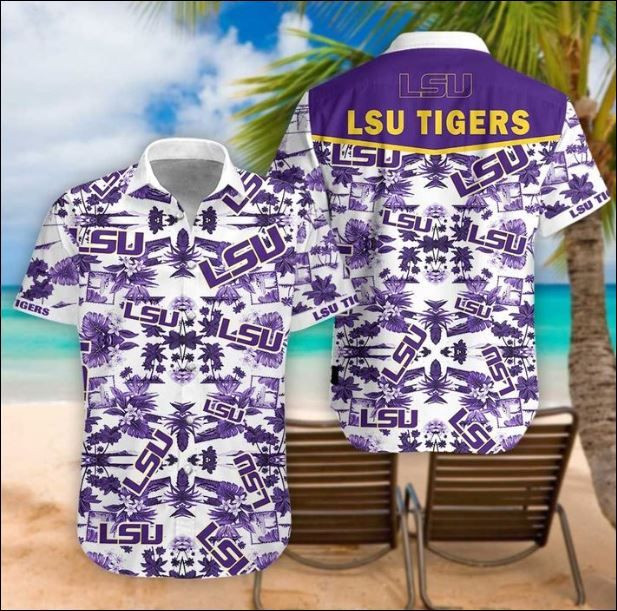 Lsu Tigers Tropical Hawaiian Shirt Tropical Aloha Button Up