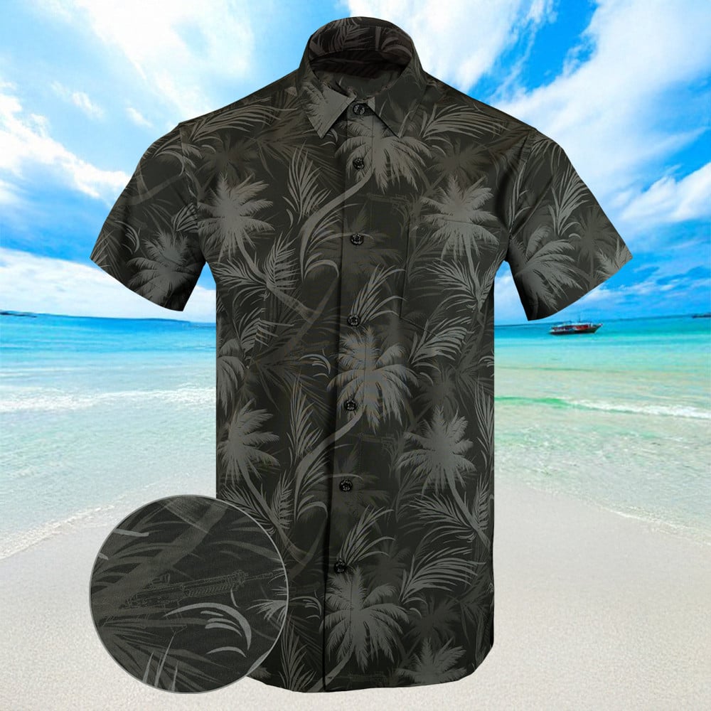 Luau Black Hawaiian Shirt Button Shirt Summer Best Gifts For Husband