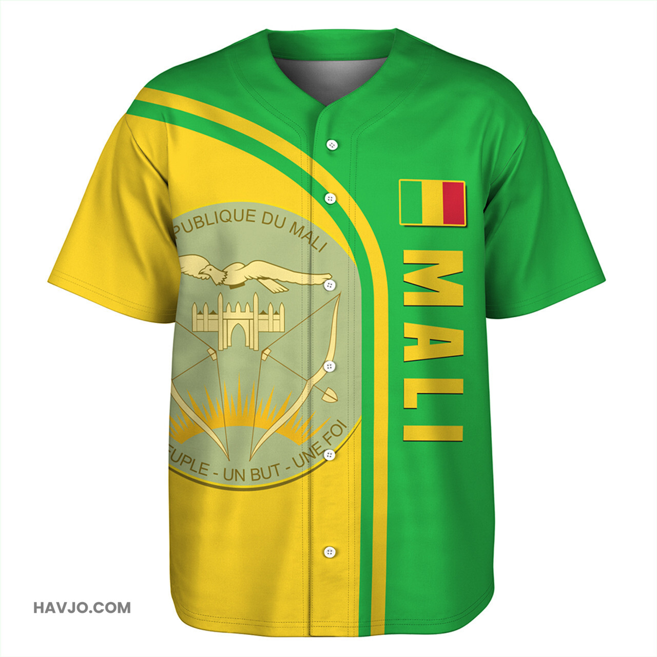 Mali Custom In My Heart Baseball Jersey