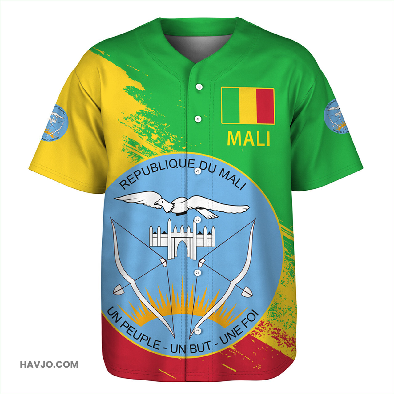 Mali Special Style Baseball Jersey