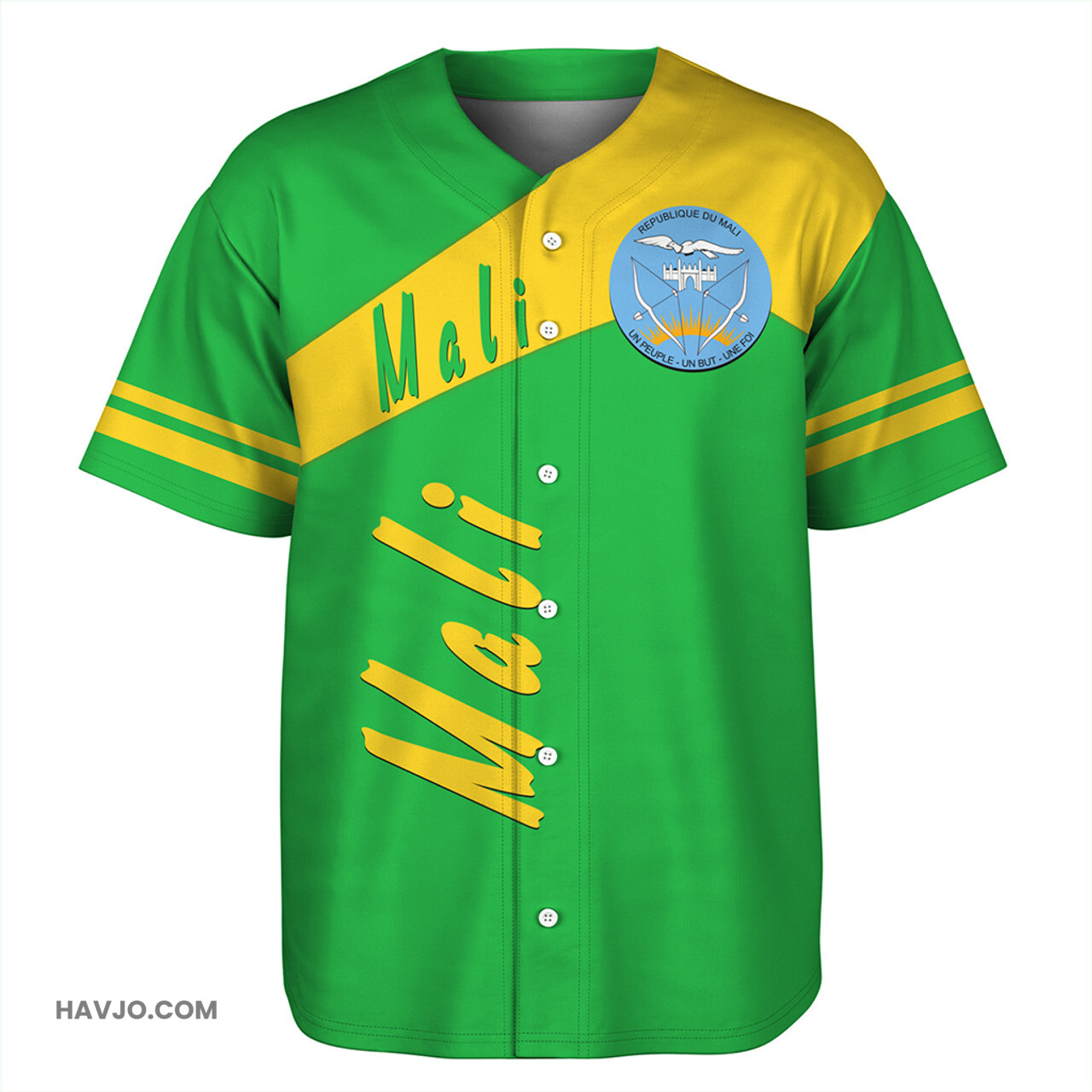 Mali Sport Style Baseball Jersey