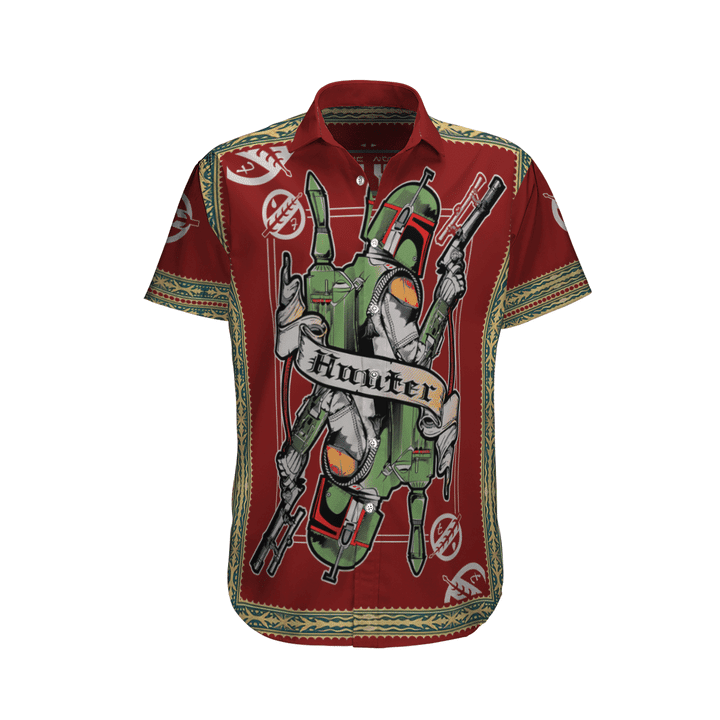 Mandalorian Mando Star Wars Shirts Star Wars Hawaiian Shirt Tropical Aloha Button Up