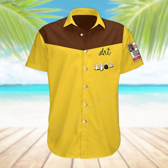 Medina Sod Hawaiian Shirt The Dude The Big Lebowski Button Up Shirt Fan Apparel