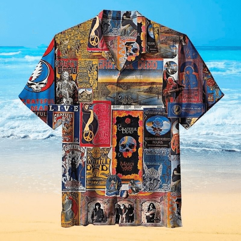 Megadeth Creative Hawaiian Shirt Tropical Aloha Button Up