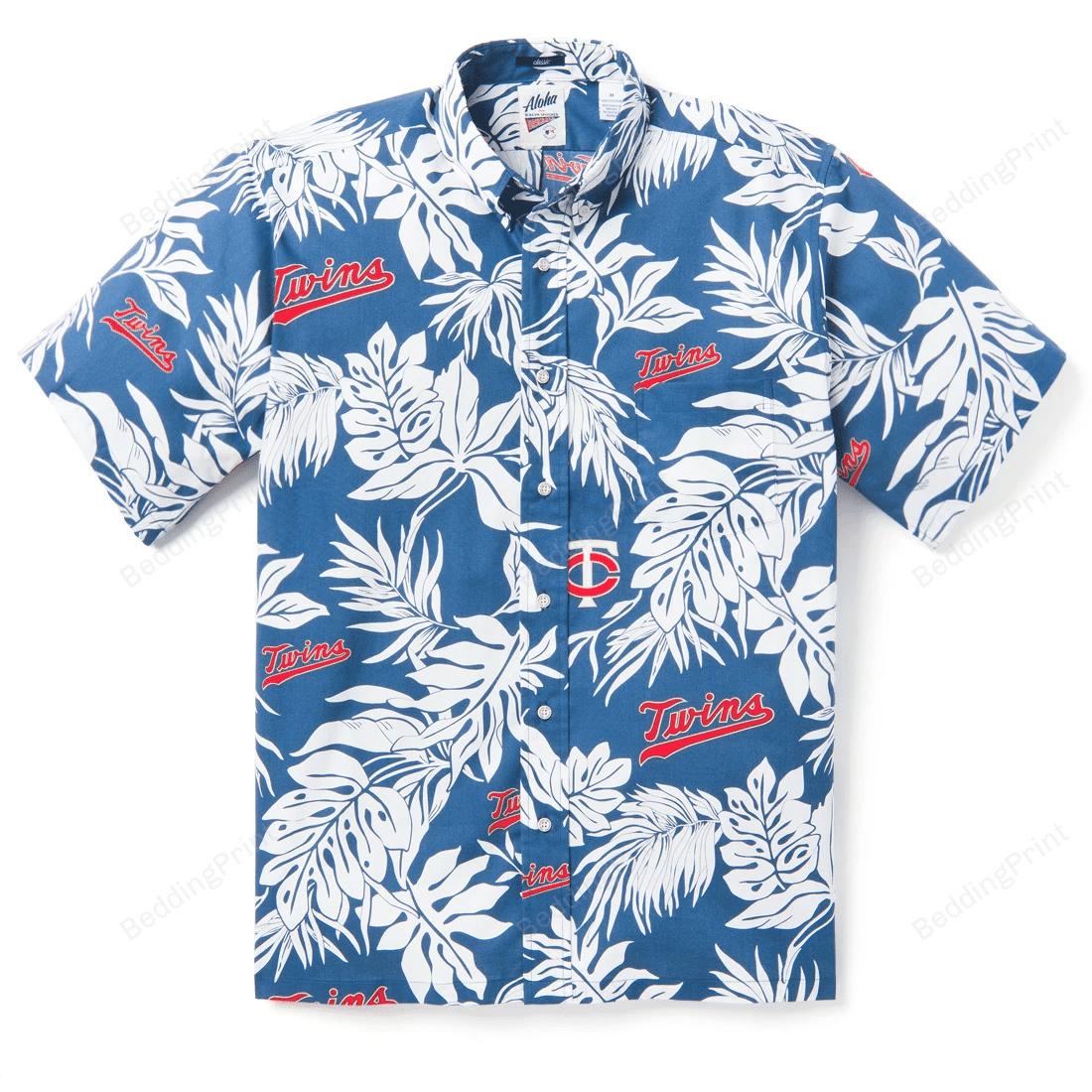 Minnesota Twins Aloha Mlb Hawaiian Shirt Tropical Aloha Button Up