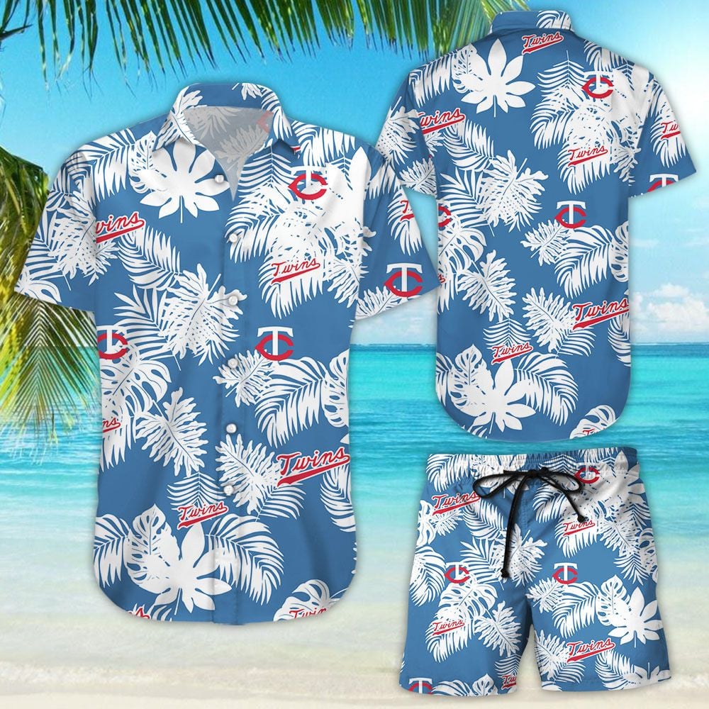 Minnesota Twins Aloha Mlb Hawaiian Shirt Tropical Aloha Button Up