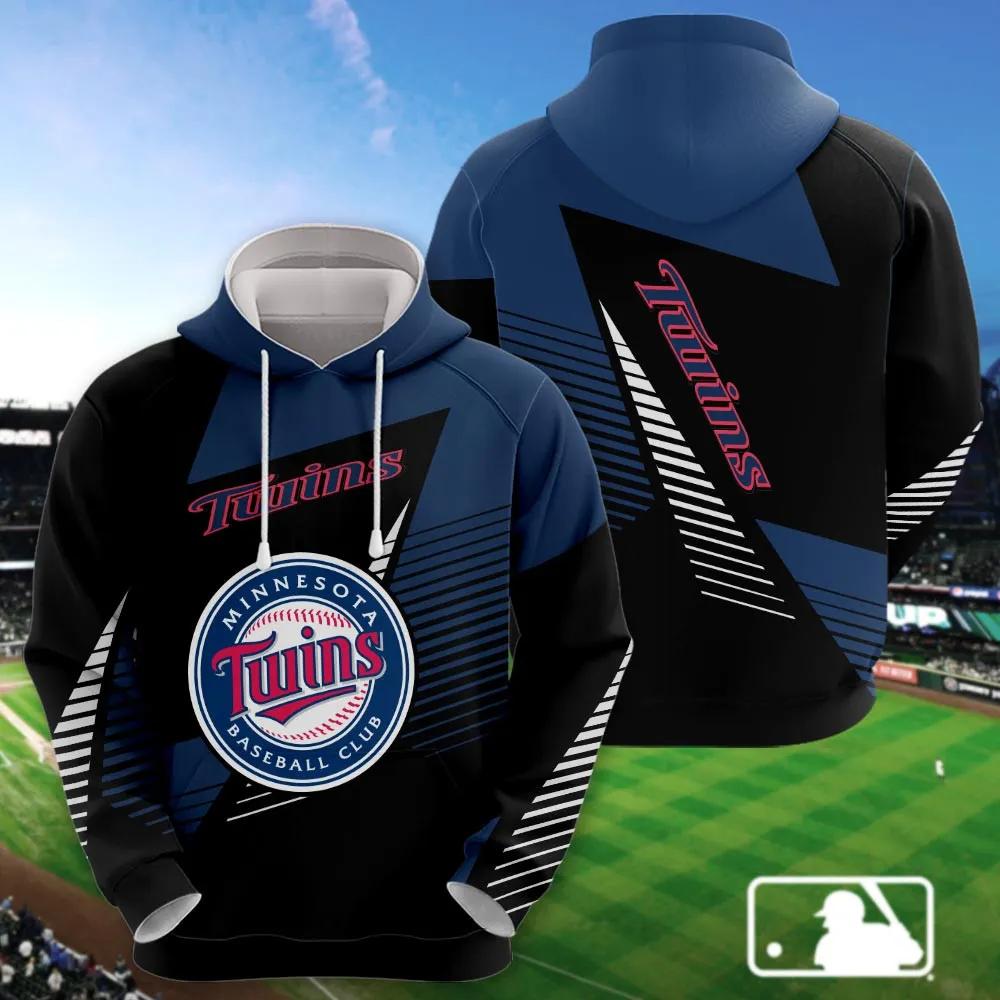 Minnesota Twins Printed MLB All Over Print Hoodie