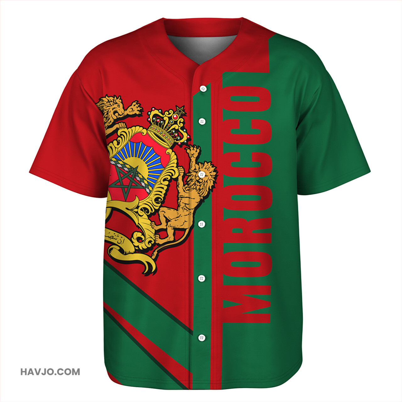 Morocco Casual Style Baseball Jersey