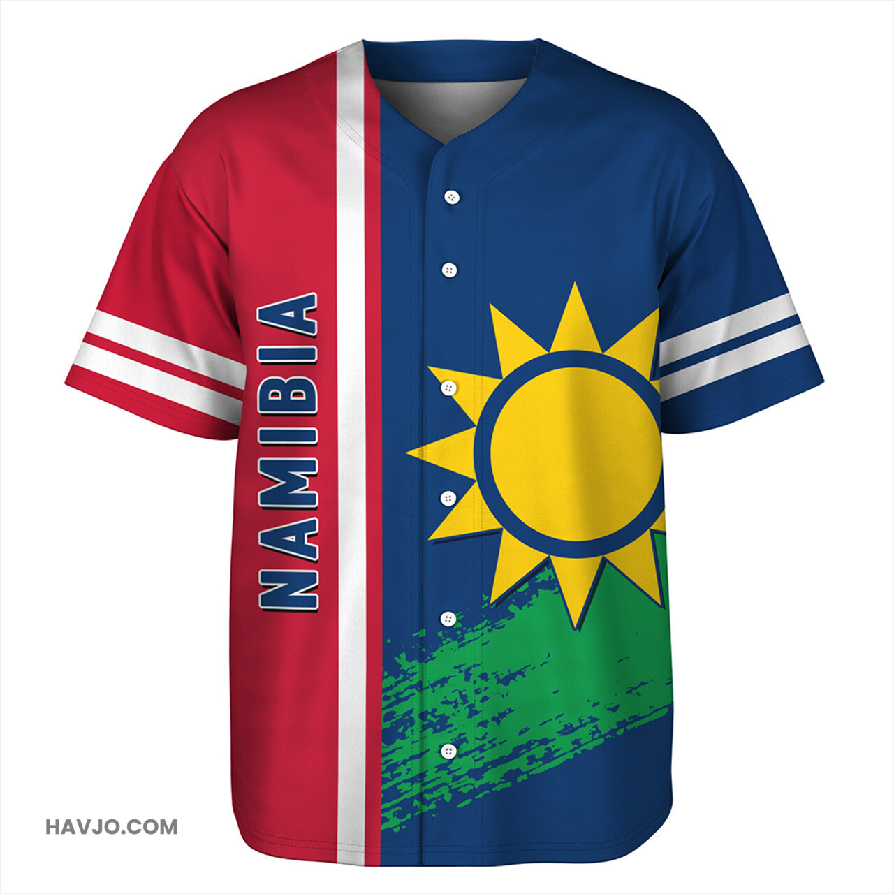 Namibia Quater Style Baseball Jersey