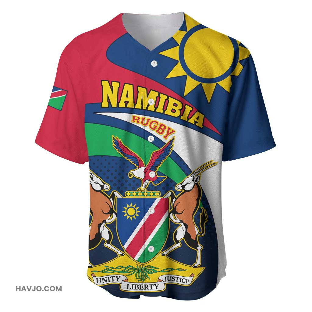 Namibia Rugby Welwitschias Go World Cup Baseball Jersey