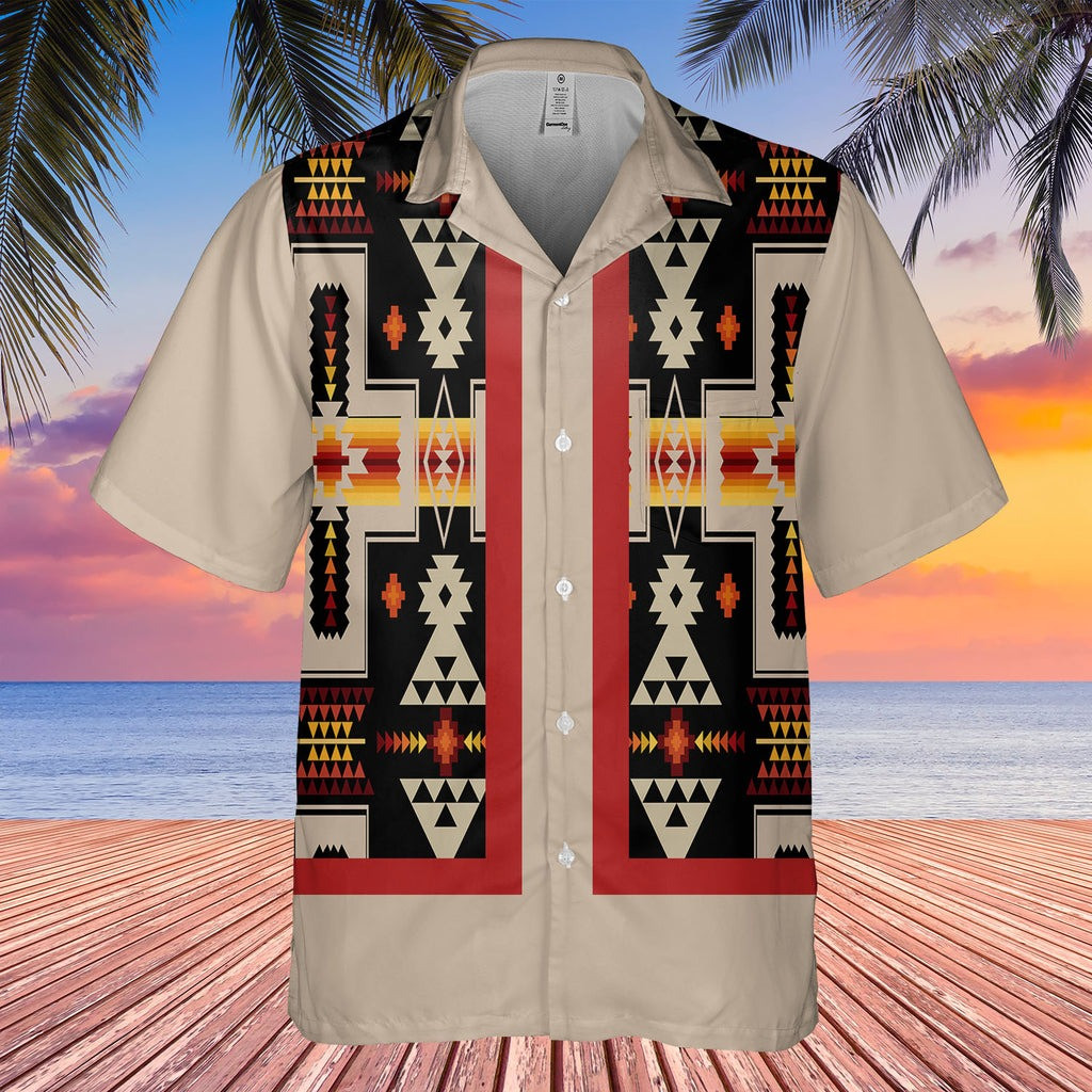 Native American Hawaiian Shirt Men's Native American Style Clothing Gifts For Him