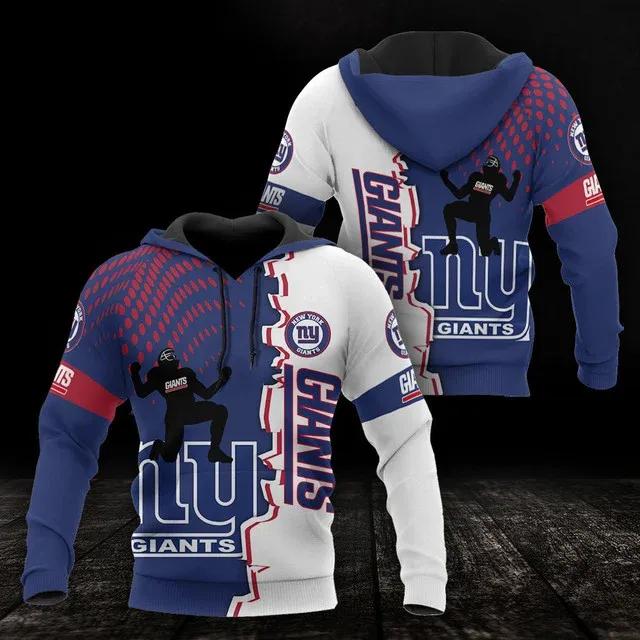 New York Giants NFL 3D All Over Print Hoodie