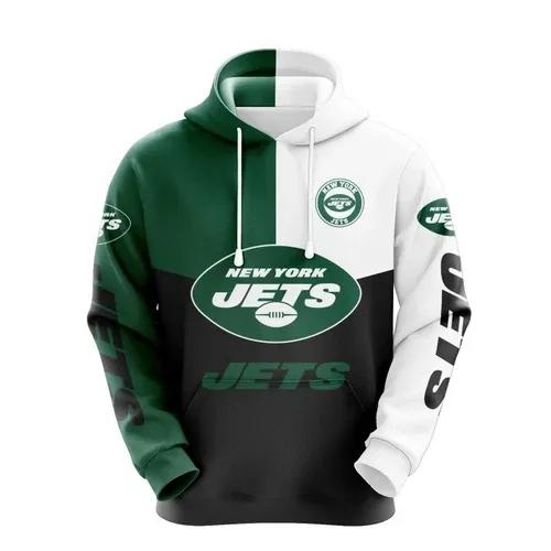 New York Jets NFL 3D All Over Print Hoodie
