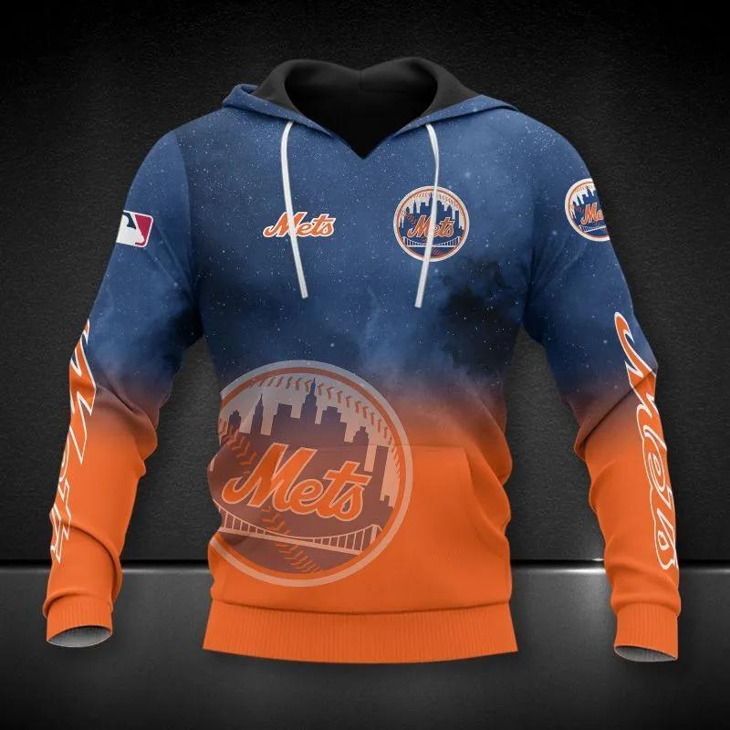 New York Mets All Over Print MLB MLB All Over Print Hoodie