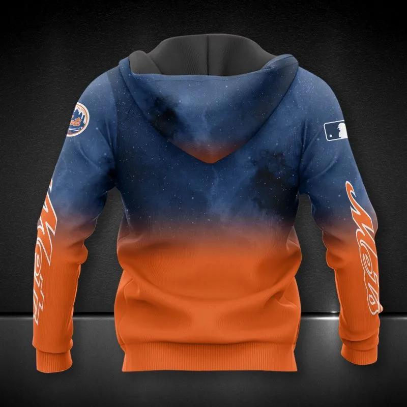 Alternative view of New York Mets All Over Print MLB MLB All Over Print Hoodie