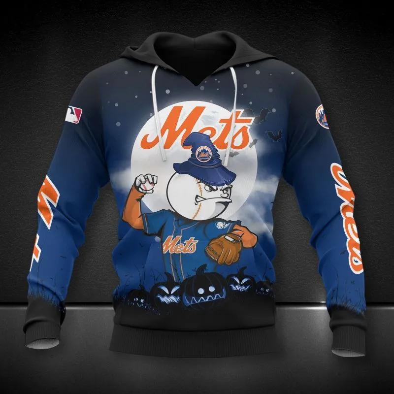 New York Mets Mascot MLB All Over Print Hoodie