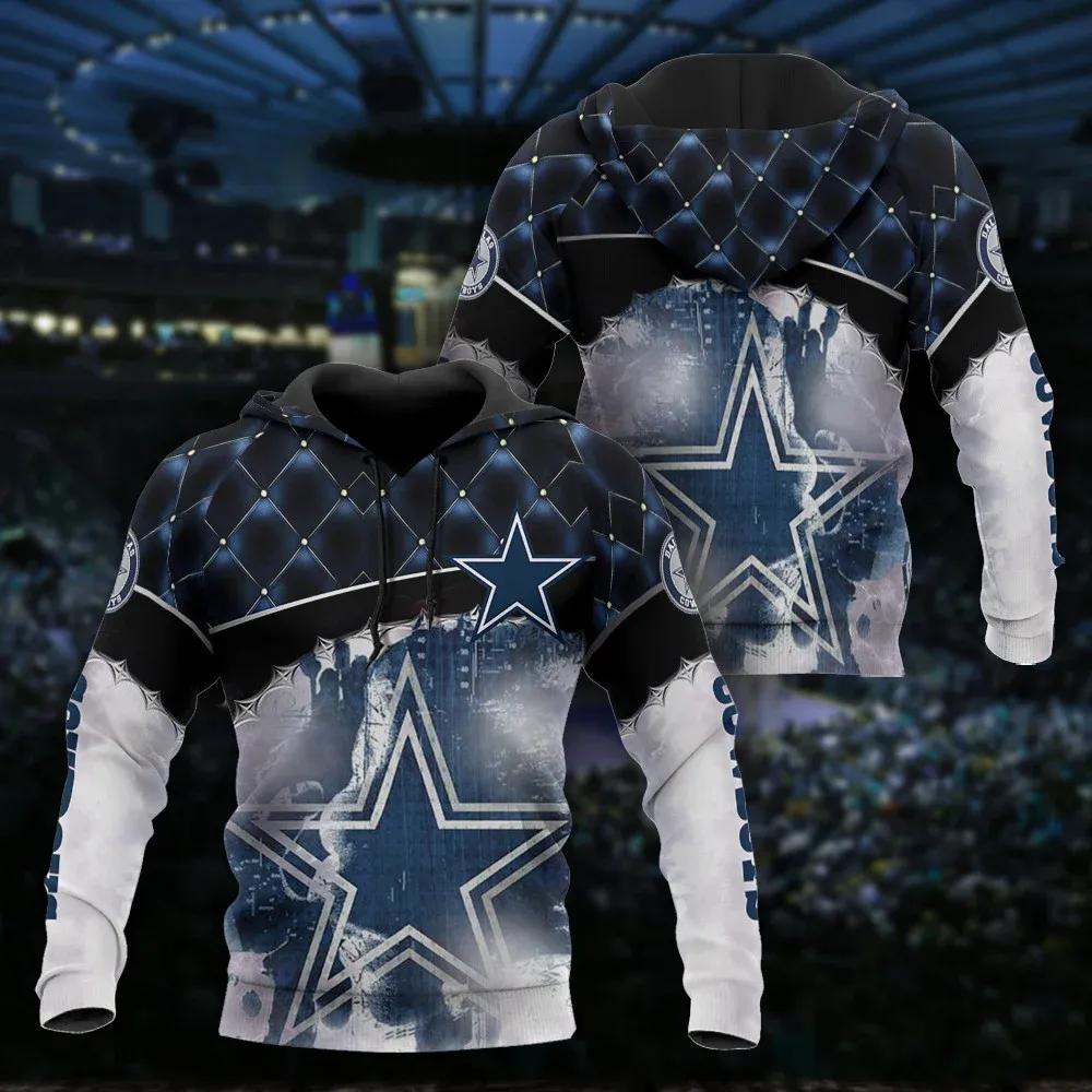 NFL Dallas Cowboys NFL 3D All Over Print Hoodie