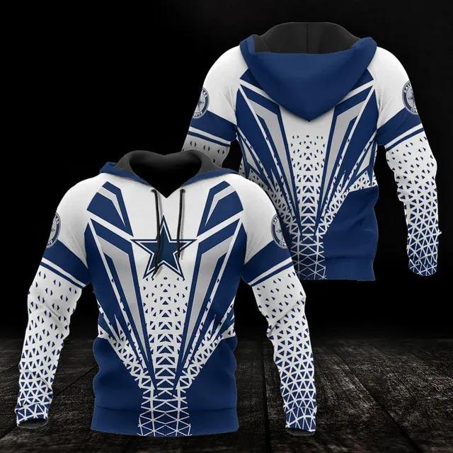 NFL Dallas Cowboys NFL 3D All Over Print Hoodie