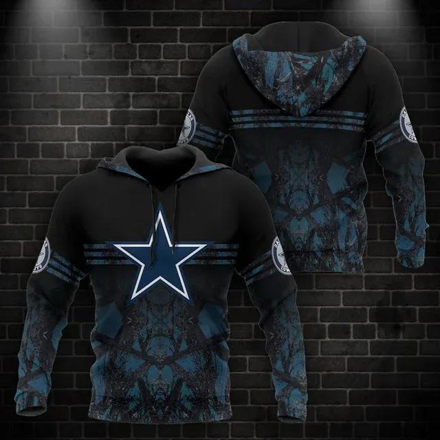 NFL Dallas Cowboys NFL 3D All Over Print Hoodie
