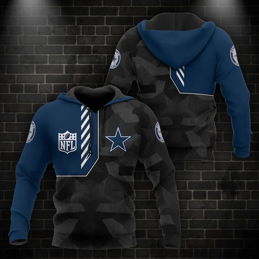 NFL Dallas Cowboys NFL 3D All Over Print Hoodie
