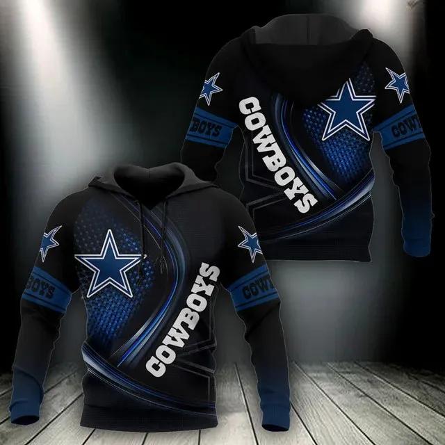 NFL Dallas Cowboys NFL 3D All Over Print Hoodie
