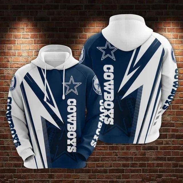 NFL Dallas Cowboys NFL 3D All Over Print Hoodie