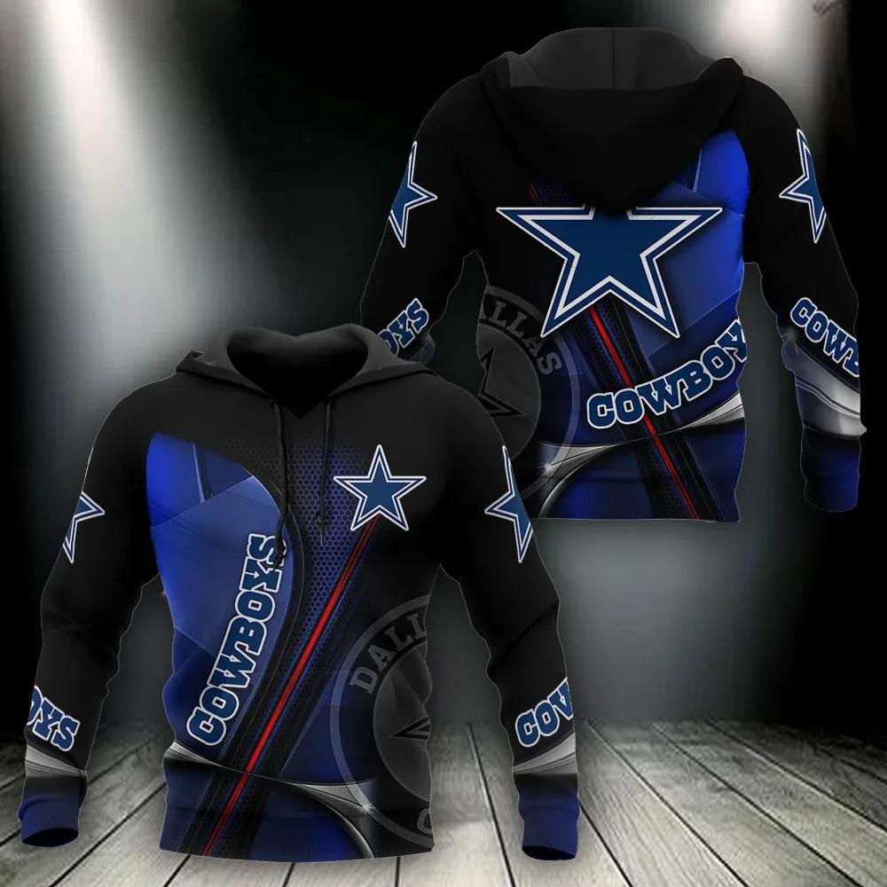NFL Dallas Cowboys NFL 3D All Over Print Hoodie