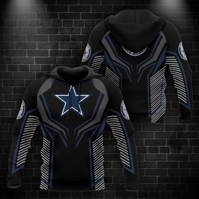 NFL Dallas Cowboys NFL 3D All Over Print Hoodie