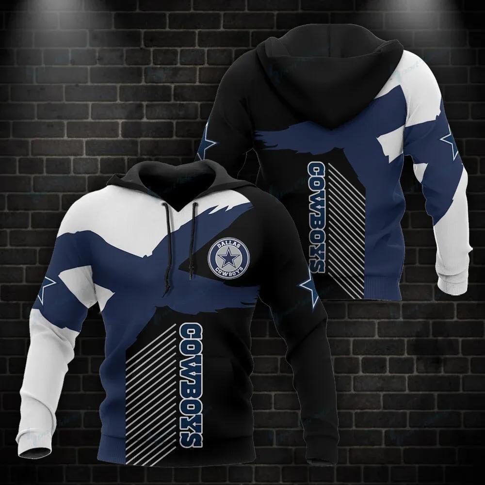 NFL Dallas Cowboys NFL 3D All Over Print Hoodie