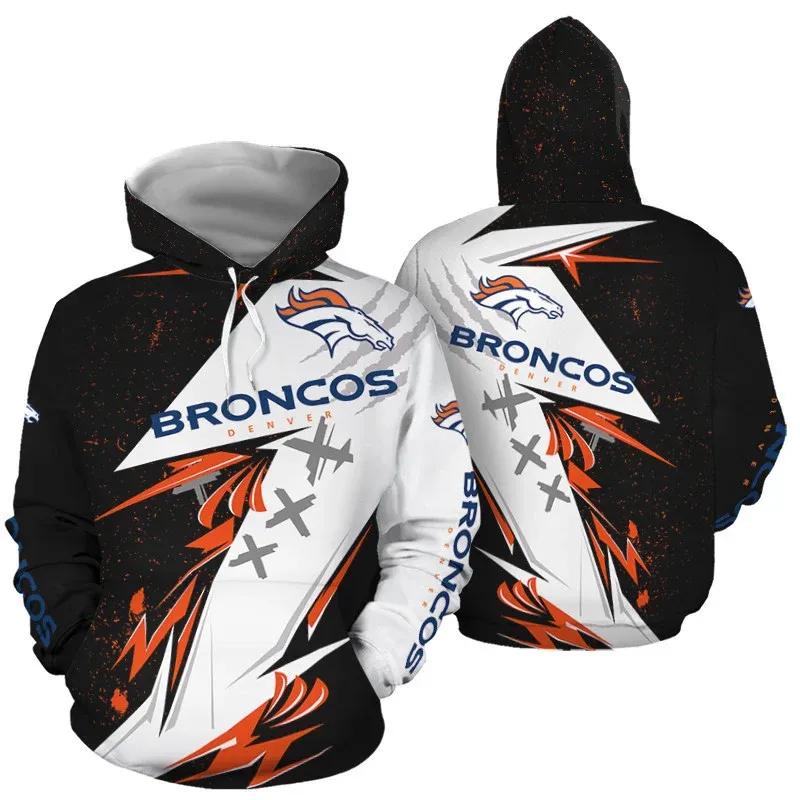 NFL Denver Broncos NFL 3D All Over Print Hoodie