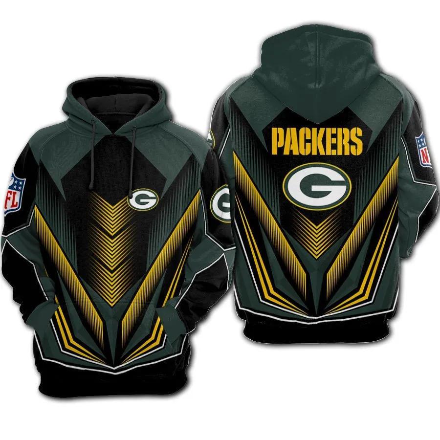 Nfl Green Bay Packers FulloverNFL 3D All Over Print Hoodie
