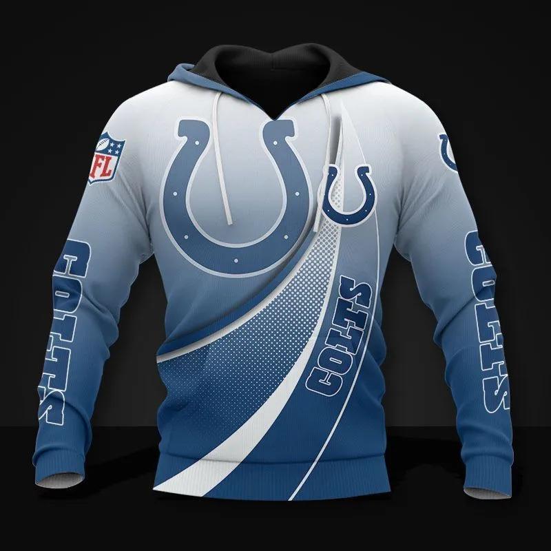 NFl Indianapolis Colts NFL 3D All Over Print Hoodie