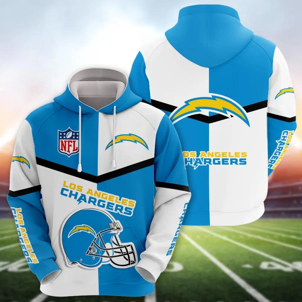 NFL Los Angeles Chargers NFL 3D All Over Print Hoodie