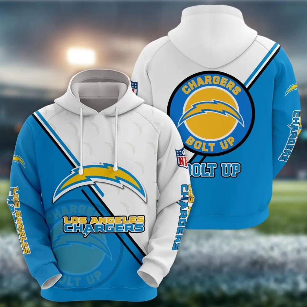 NFL Los Angeles Chargers NFL 3D All Over Print Hoodie