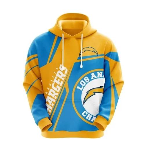 NFL Los Angeles Chargers NFL 3D All Over Print Hoodie