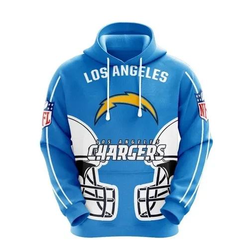 NFL Los Angeles Chargerss NFL 3D All Over Print Hoodie