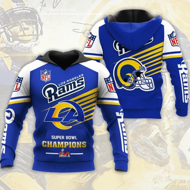 NFL Los Angeles Rams NFL 3D All Over Print Hoodie