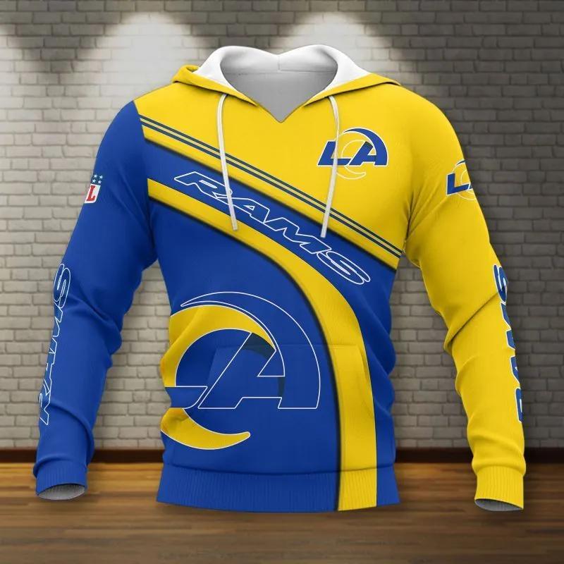 NFL Los Angeles Rams NFL 3D All Over Print Hoodie