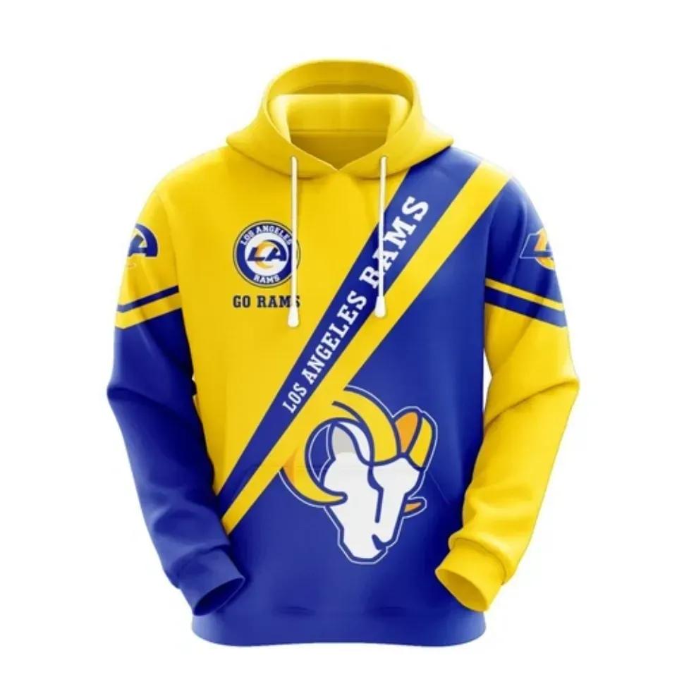 NFL Los Angeles Rams NFL 3D All Over Print Hoodie