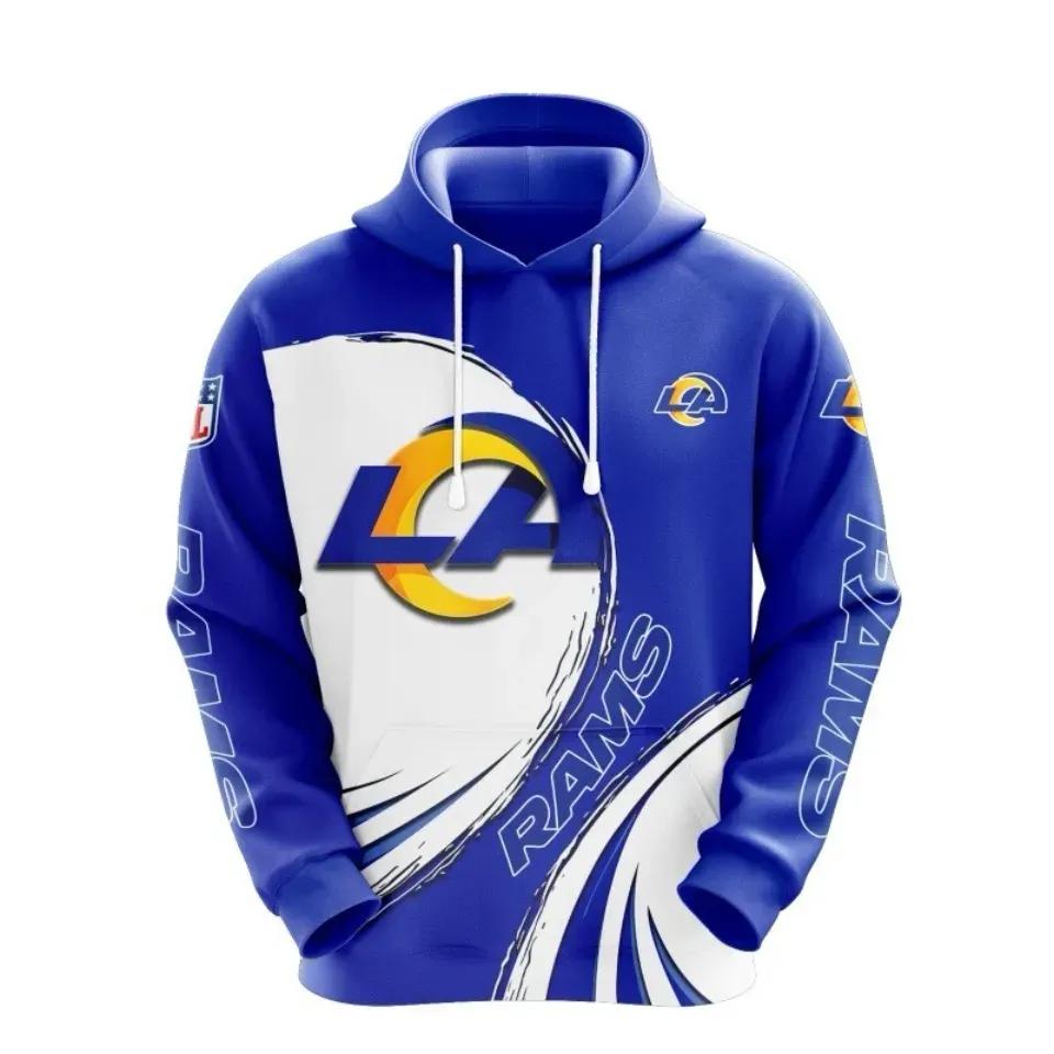 NFL Los Angeles Rams NFL 3D All Over Print Hoodie