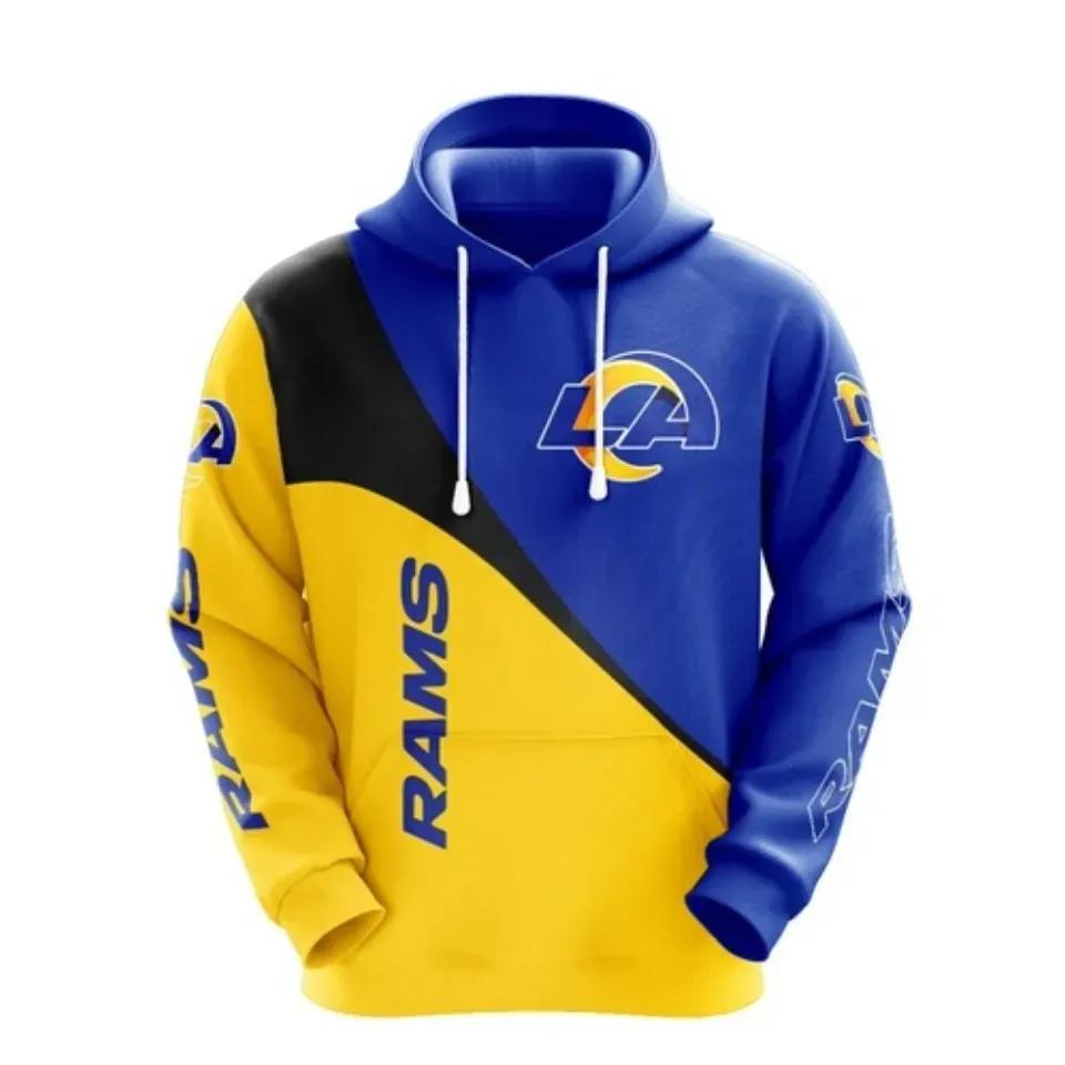 NFL Los Angeles Rams NFL 3D All Over Print Hoodie