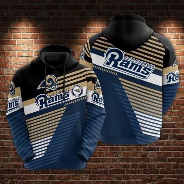 NFL Los Angeles Rams NFL 3D All Over Print Hoodie