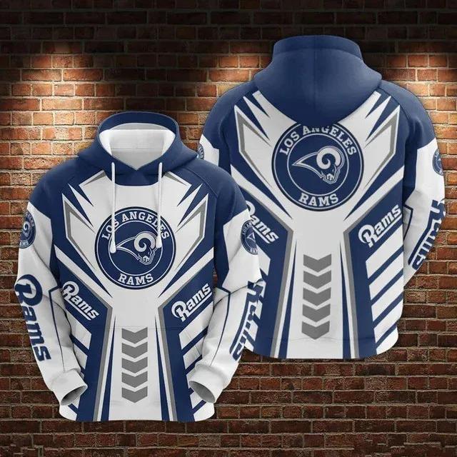 NFL Los Angeles Rams NFL 3D All Over Print Hoodie