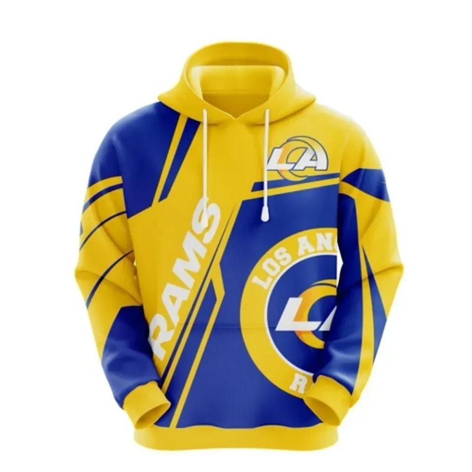 NFL Los Angeles Rams NFL 3D All Over Print Hoodie