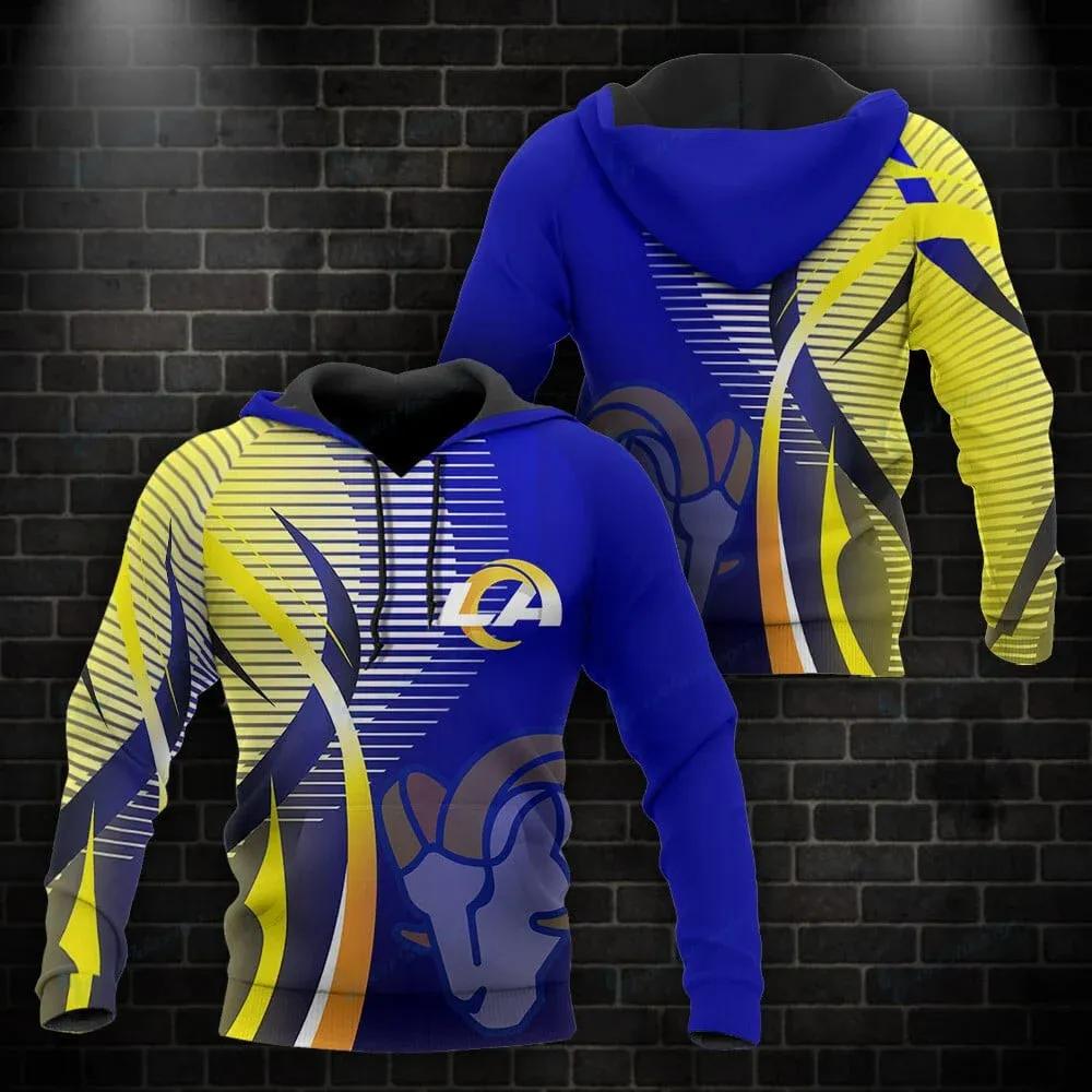 NFL Los Angeles Rams NFL 3D All Over Print Hoodie