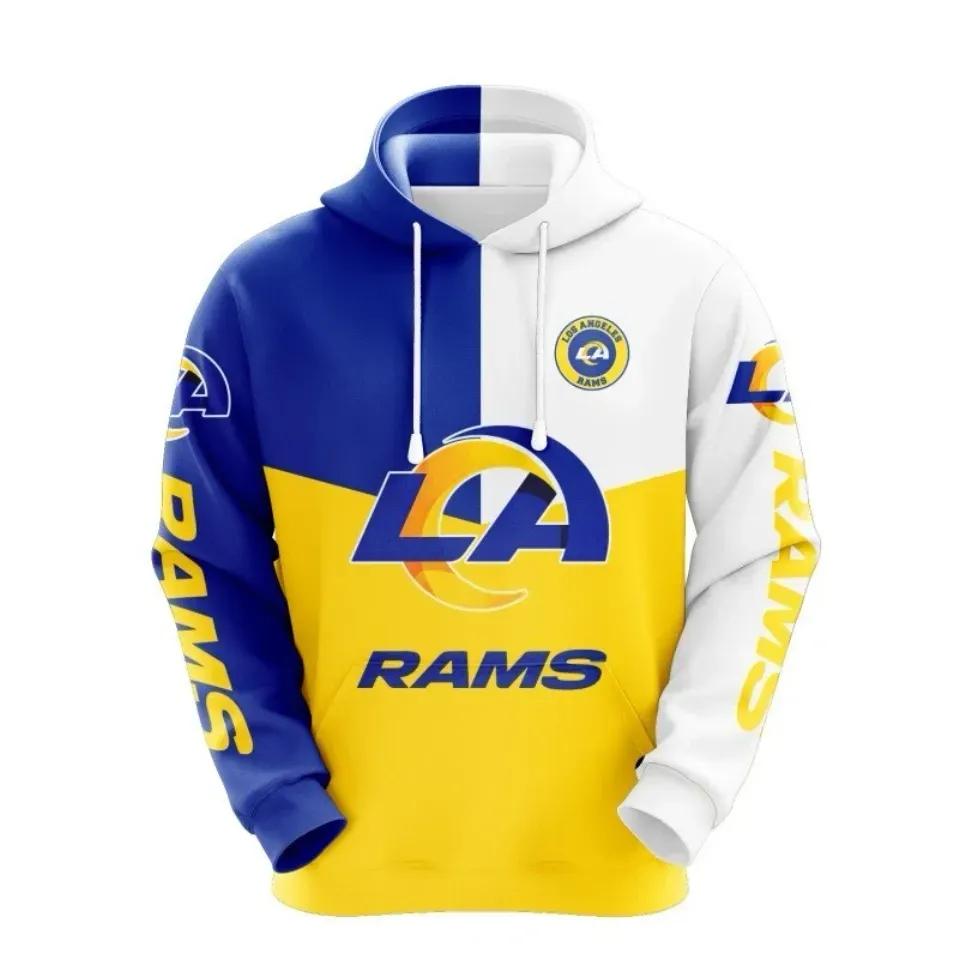 NFL Los Angeles Rams NFL 3D All Over Print Hoodie