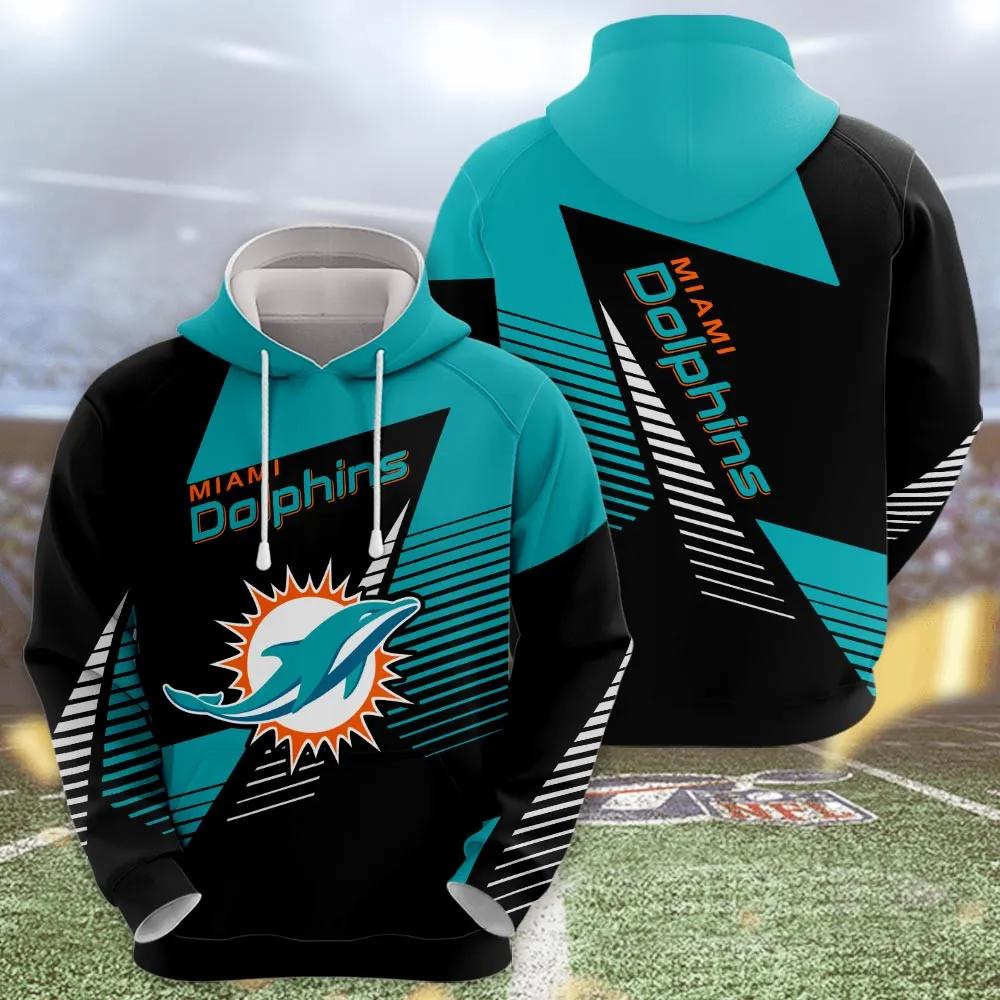 NFL Miami Dolphins NFL 3D All Over Print Hoodie