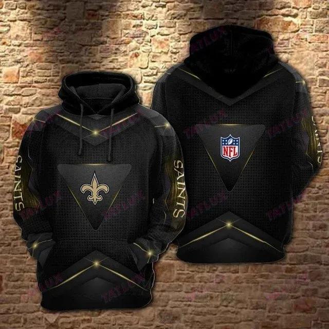 NFL New Orleans Saints Logo NFL 3D All Over Print Hoodie