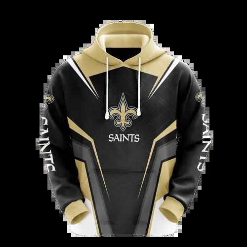 NFL New Orleans Saints Logo NFL 3D All Over Print Hoodie