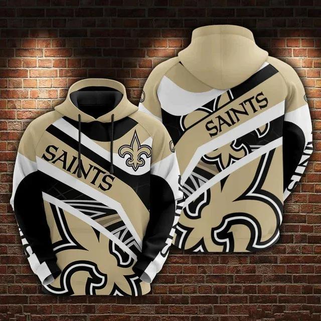 NFL New Orleans Saints NFL 3D All Over Print Hoodie